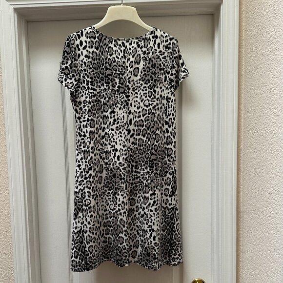 MSK Animal Print swing dress - Picture 3 of 3